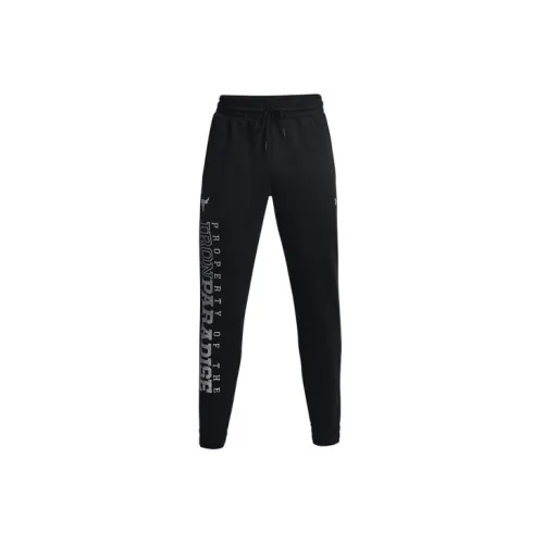 Under Armour Project Knitted Sweatpants Men Black