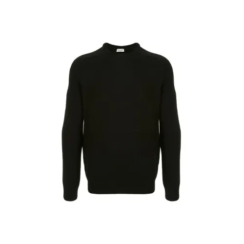 SAINT LAURENT Cashmere Sweaters Men Black