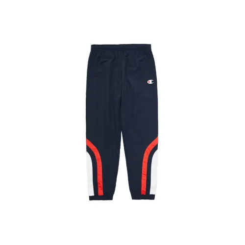 Champion Knitted Sweatpants Unisex Navy Blue