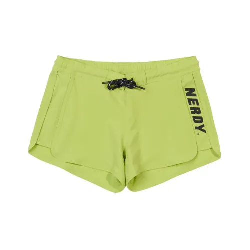 Nerdy Casual Shorts Women's Neon Green