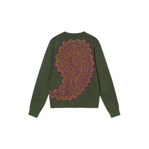 Stüssy Intarsia-knit Paisley Jumper