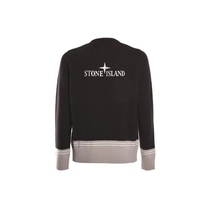 STONE ISLAND Sweaters Men Brown-1