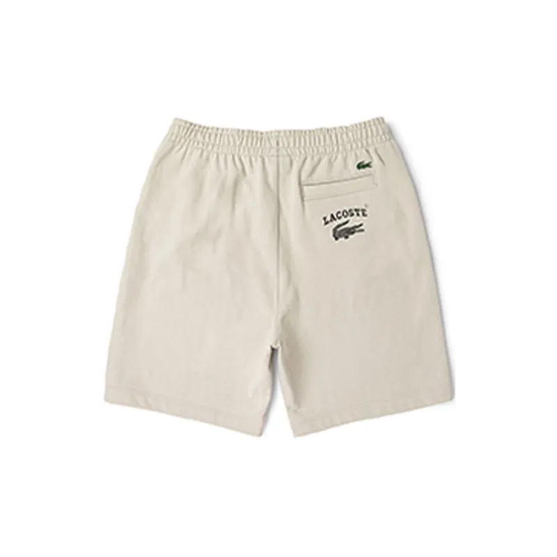 LACOSTE Loose Fit Shorts Men's Light Khaki-1