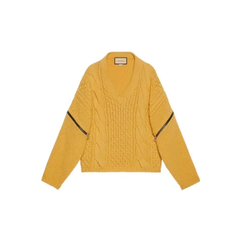 GUCCI Sweaters Men Yellow