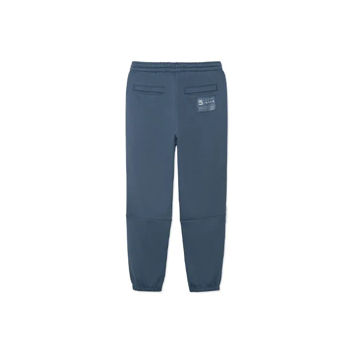 LINING Badfive Knitted Sweatpants Men Slate Blue-1