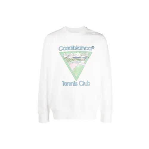 CASABLANCA Sweatshirts Men White