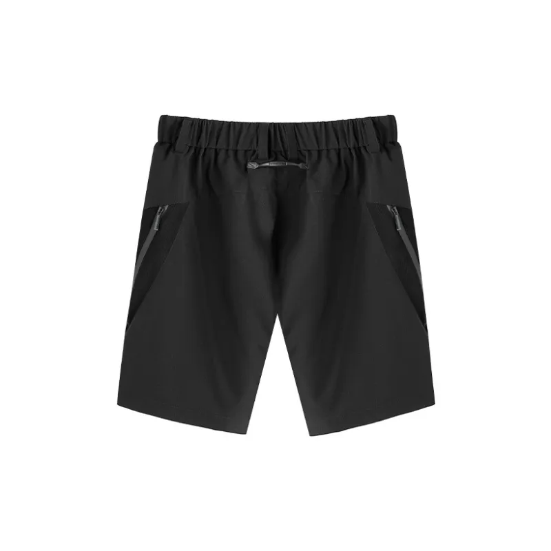 NORVINCY Urban Techwear Badge Cargo Shorts Unisex-1