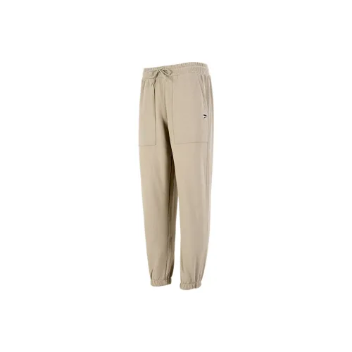 PUMA Knitted Sweatpants Men Khaki