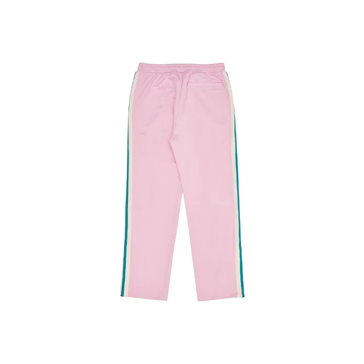 NERDY Knitted Sports Pants Unisex Pink-1