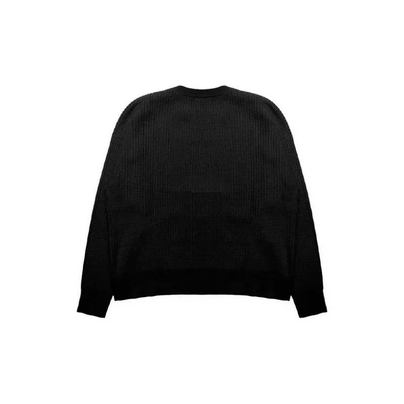 Drew House Mascot Waffle Sweater-1