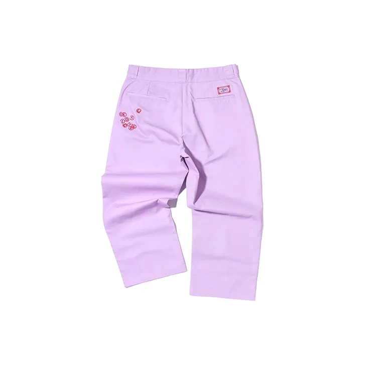 CLOT Casual Pants Unisex Purple-1