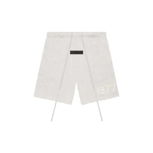 Fear Of God Essentials 1977 Series Casual Shorts Men Light Oatmeal