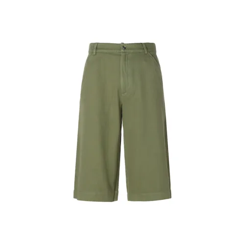 KENZO Casual Shorts Men Olive Green