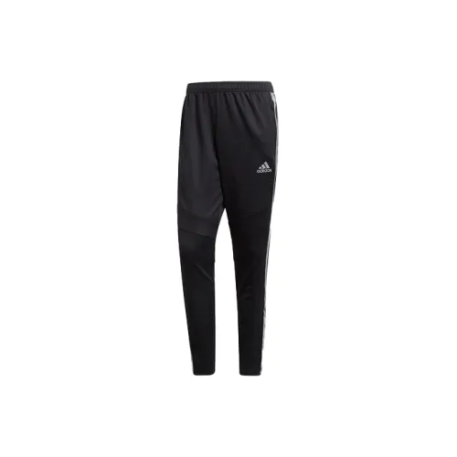 Adidas Knitted Sweatpants Men Black Gray