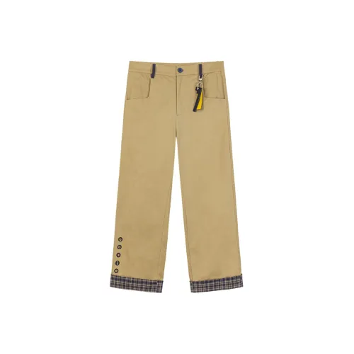 Bosieagender Casual Pants Unisex Khaki