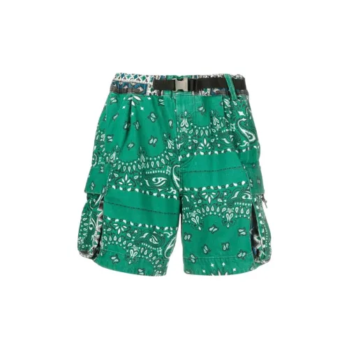 Sacai Casual Shorts Men Green