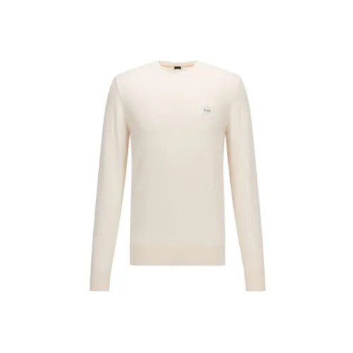 HUGO BOSS Cashmere Sweaters Men White