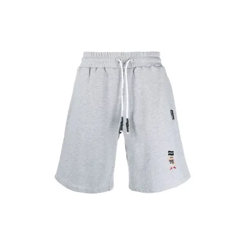 PALM ANGELS Casual Shorts Men Gray