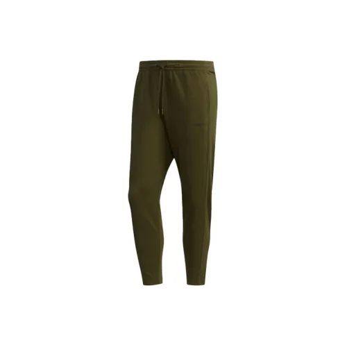 Adidas Neo Knitted Sweatpants Men Night Sky Cargo Green