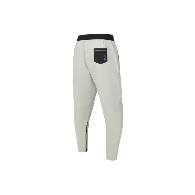 New Balance Sports Pants Men Ivory White-1