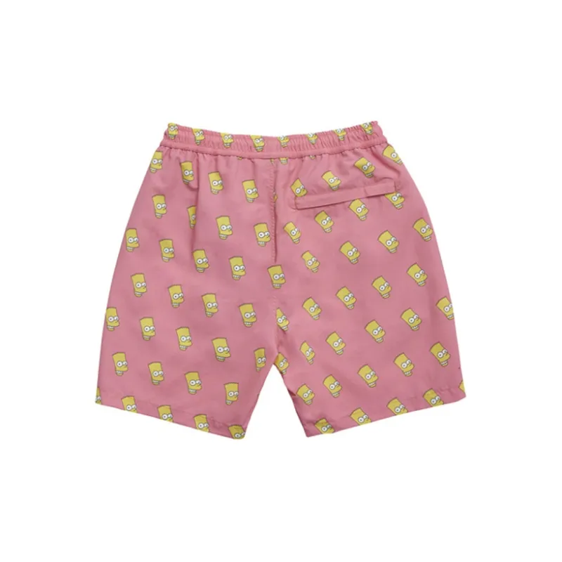 Acme De La Vie/ADLV Simpsons Loose Fit Shorts Unisex Pink-1