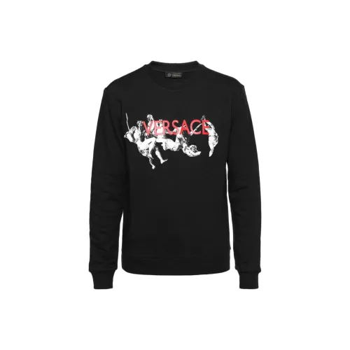 VERSACE Sweatshirts Men Black