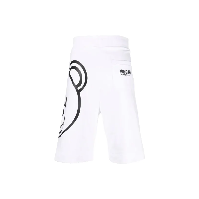 MOSCHINO Casual Shorts Men White-1