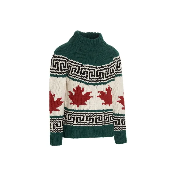DSQUARED 2 Sweaters Men Green-2