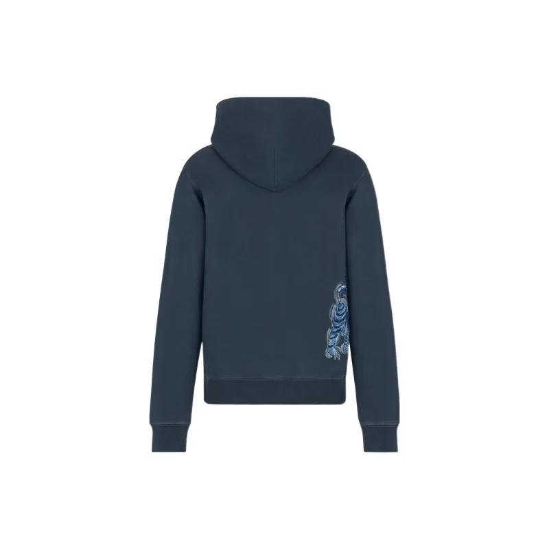 DIOR Quarterly New Products Sweatshirts Men Blue-1