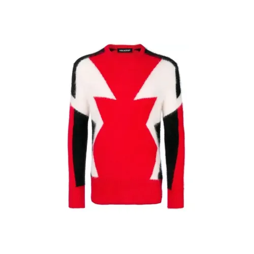 Neil Barrett Sweaters Men Red