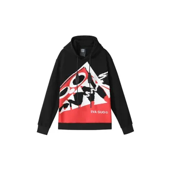 NORVINCY Versatile Cycling Outerwear Trendy Sweatshirt Unisex Red