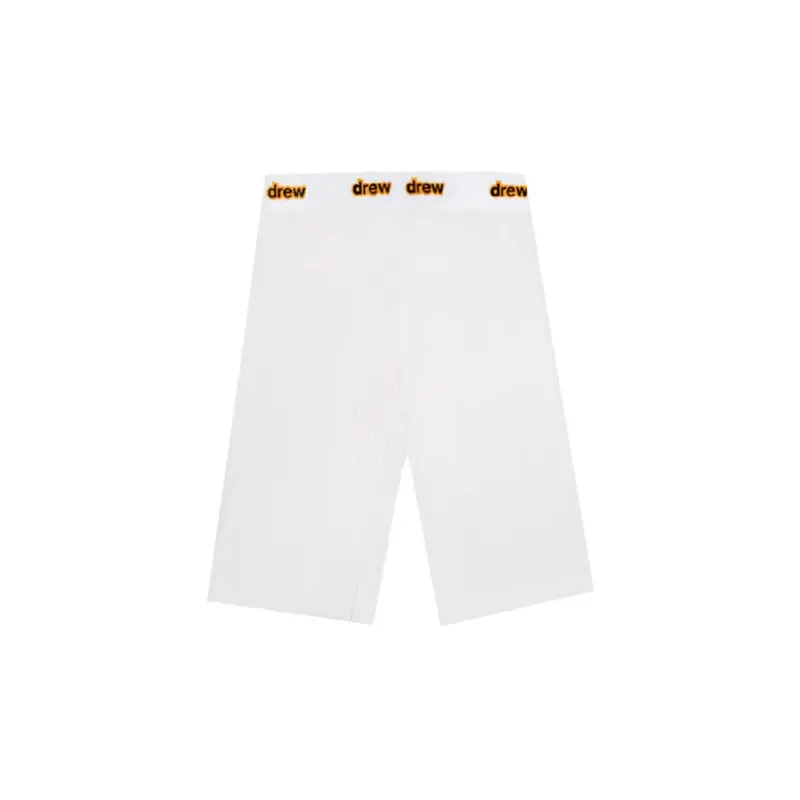 Drew House Letter Logo Series Sports Shorts Unisex White-1