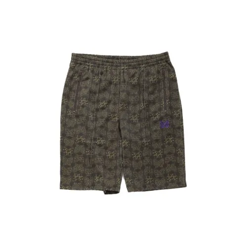 Needles Casual Shorts Men Coffee