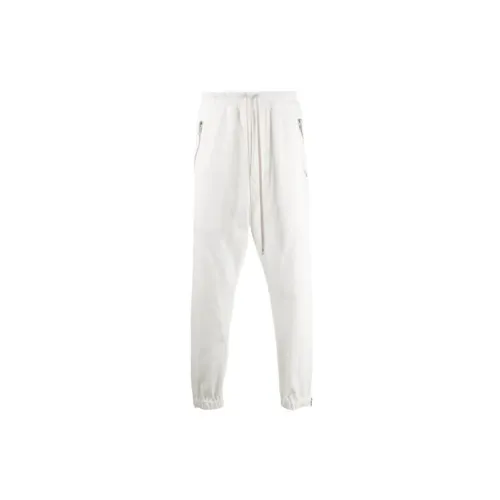 RICK OWENS Knitted Sweatpants Men White