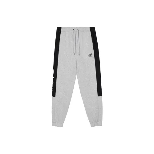 New Balance Knitted Sweatpants Men Light Gray