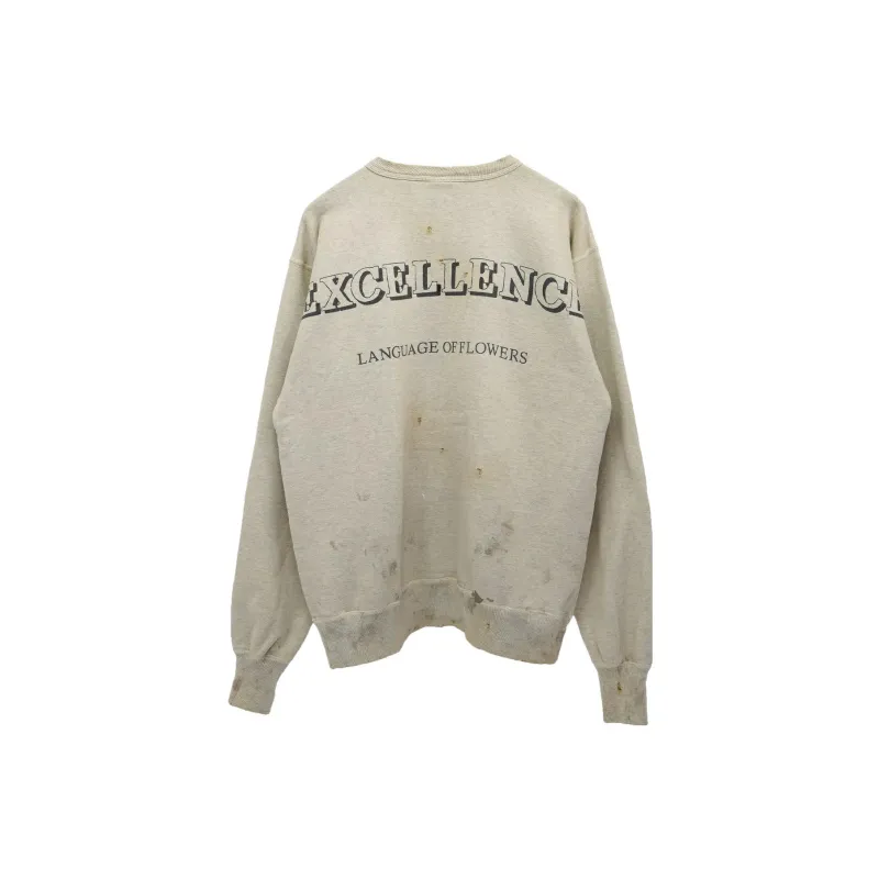 SAINT Mxxxxxx X Denim Tears Cotton Crewneck Sweatshirt-1