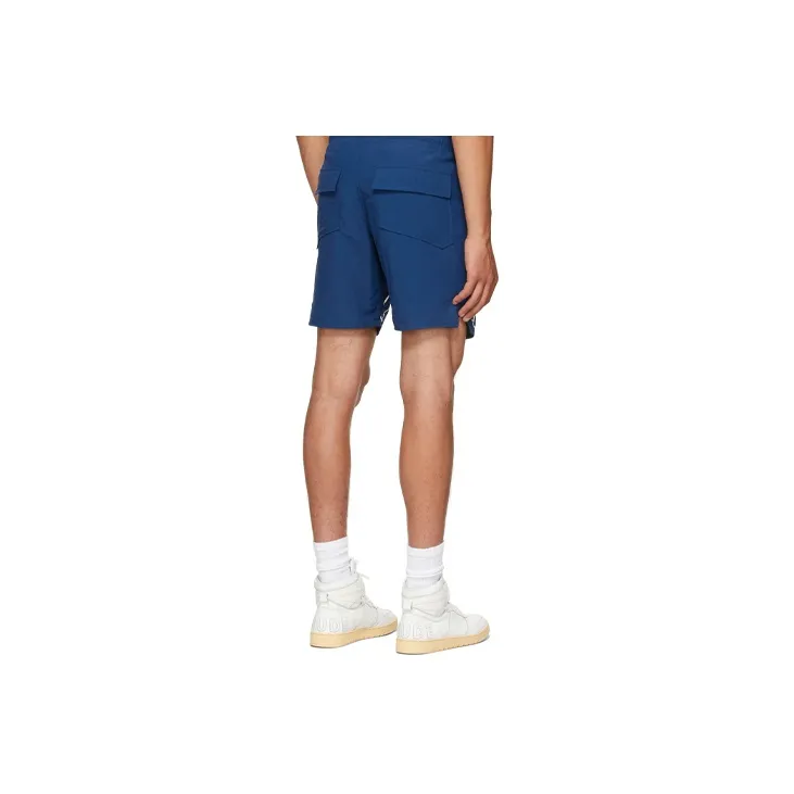 RHUDE Casual Shorts Men Blue-1
