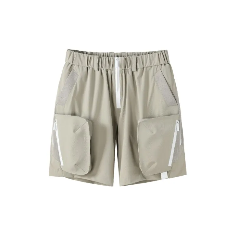 NORVINCY Loose Fit Multicolor Casual Shorts Unisex-10