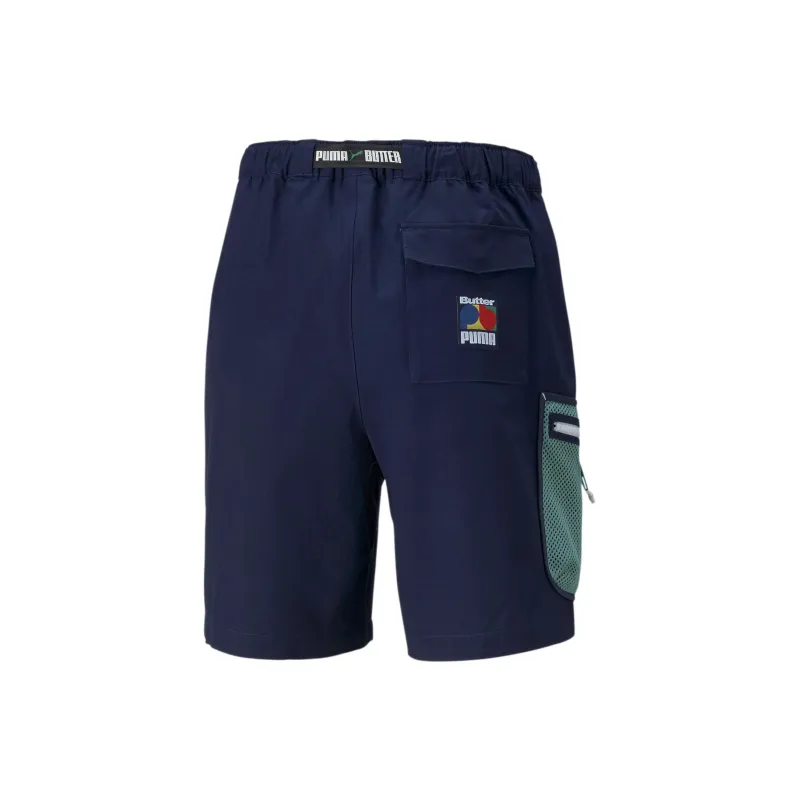 PUMA x BUTTER GOODS Casual Shorts Men's Blue-1