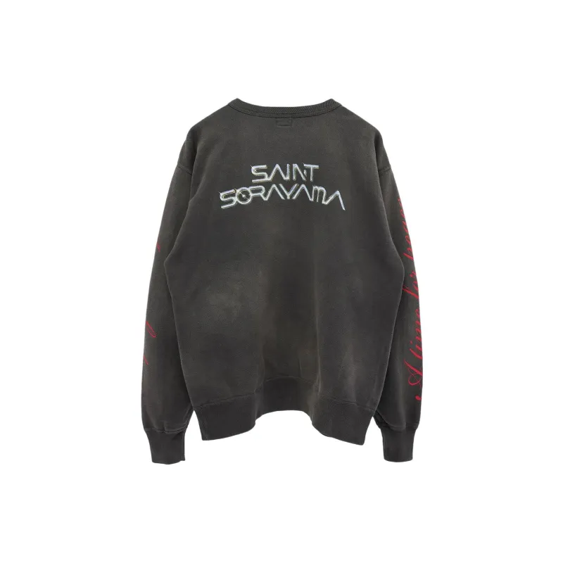 SAINT Mxxxxxx Sweatshirts Men Black-1
