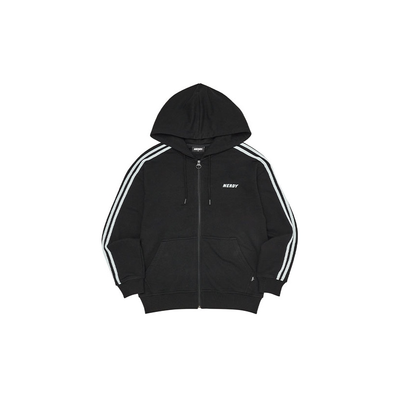 NERDY Big Logo Pullover Hoodie BLACK 21HO-I（ノルディー