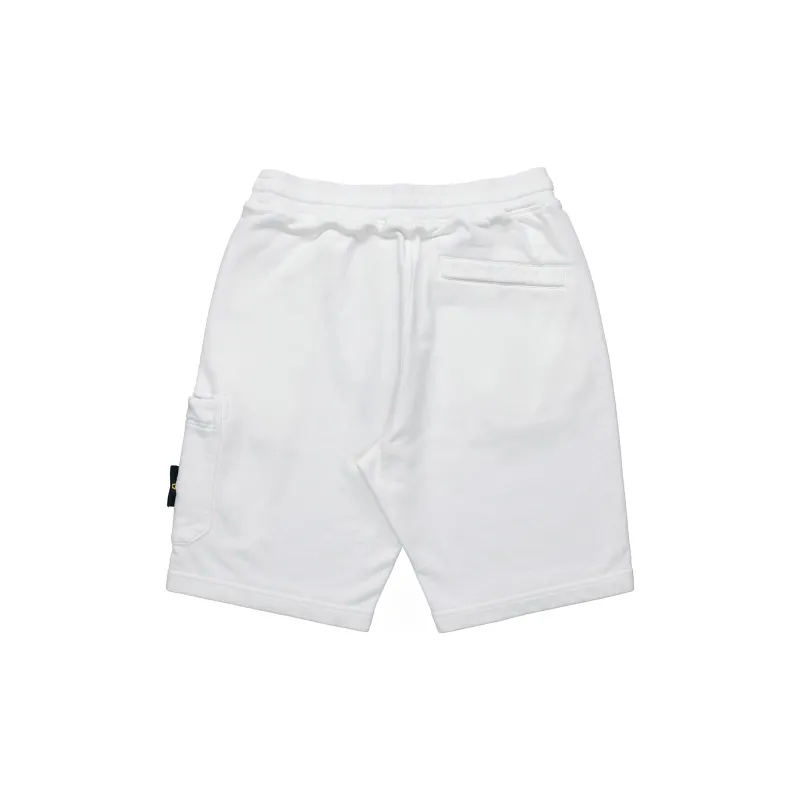 STONE ISLAND Casual Shorts Men's White-1
