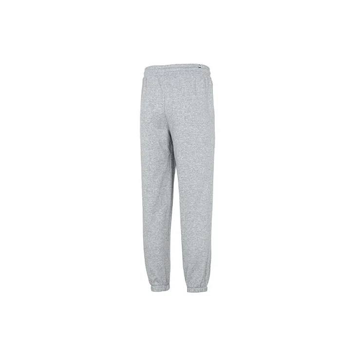 PUMA Sports Pants Men Light Gray-1