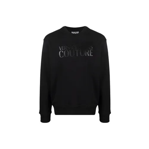 VERSACE JEANS COUTURE Sweaters Men Black