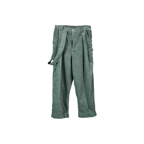 Umamiism Casual Pants Unisex Green