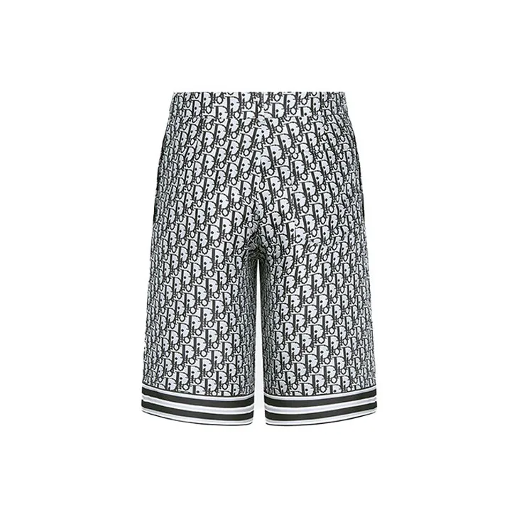 DIOR Quarterly New Products Casual Shorts Men Black-1