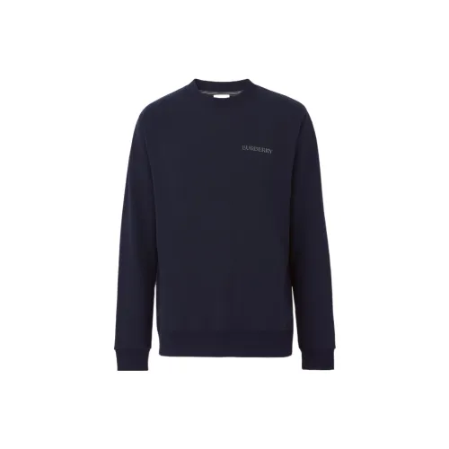 Burberry Sweatshirts Men Coal Blue