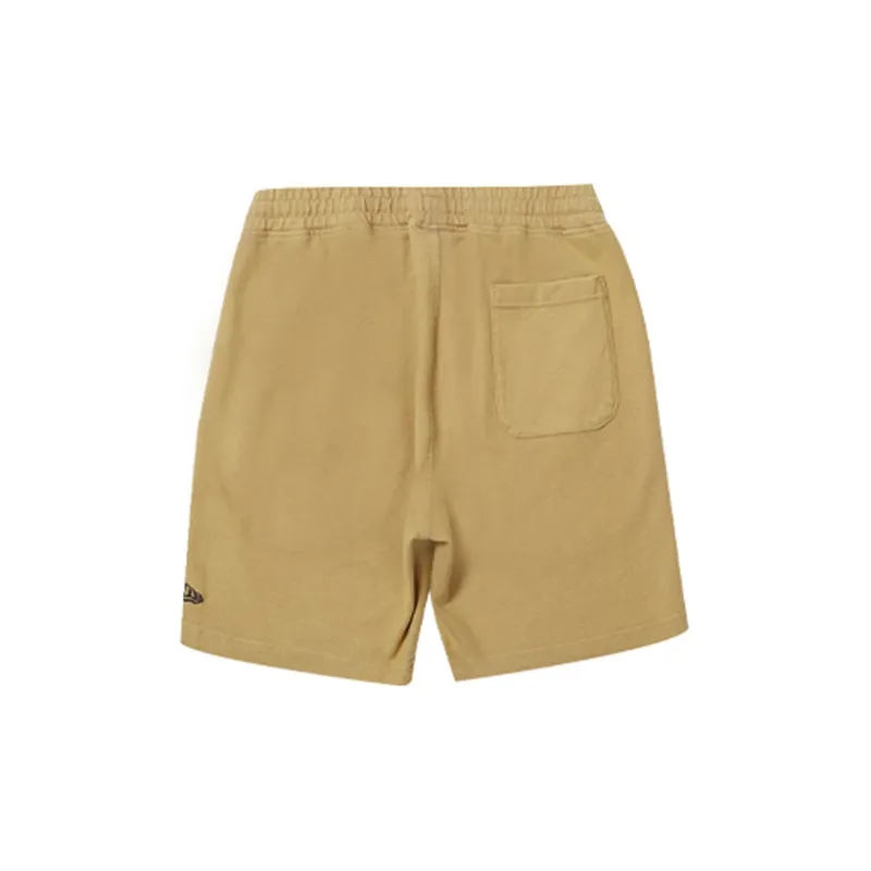 New Era Sports Shorts Unisex Beige-1