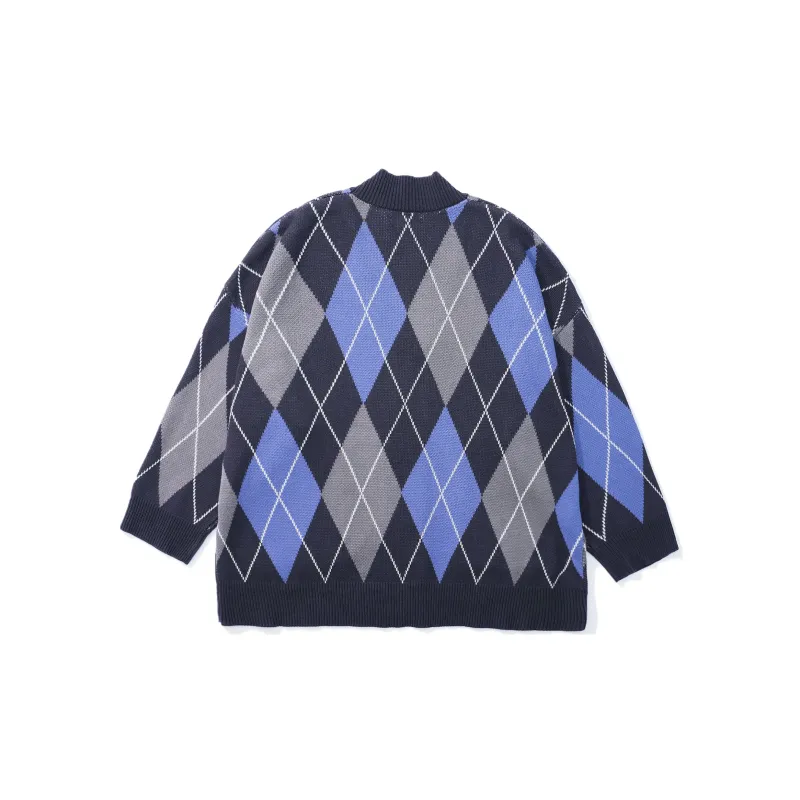 Loose Fit Sweater Unisex Dark Gray-1