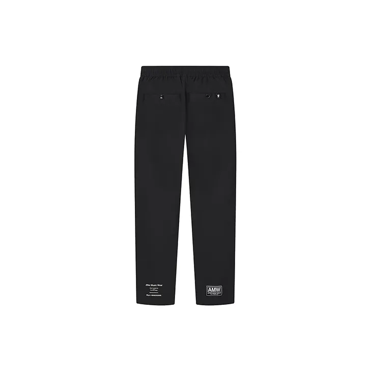 FILA FILA X MIHARA YASUHIRO Knitted Sports Pants Men's Jet Black-1